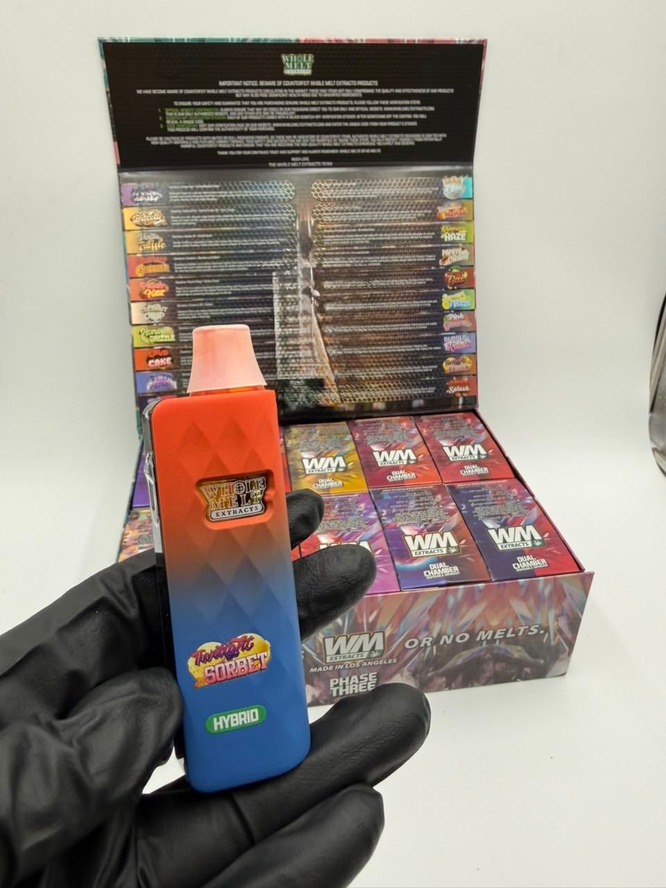 Whole Melt Extracts Phase Three Disposable V3 - 2G Premium Vape Whole Melt Extracts Phase Three Disposable V3 - 2G Premium Vape