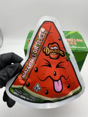 Devour Gummies Watermelon Slices 1500mg THC