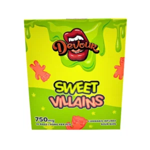 Devour Sweet Villains 1500mg Cannabis Infused Gummies