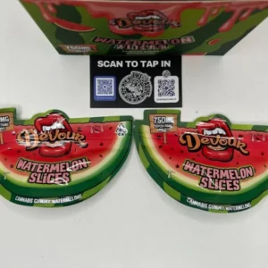 Devour Watermelon Slices 750mg THC Gummies