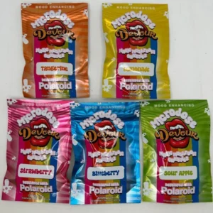 Devour X Polaroid Microdose Gummies