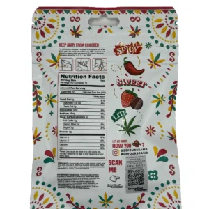 Devour Strawberry Bombs Gummies 500mg THC