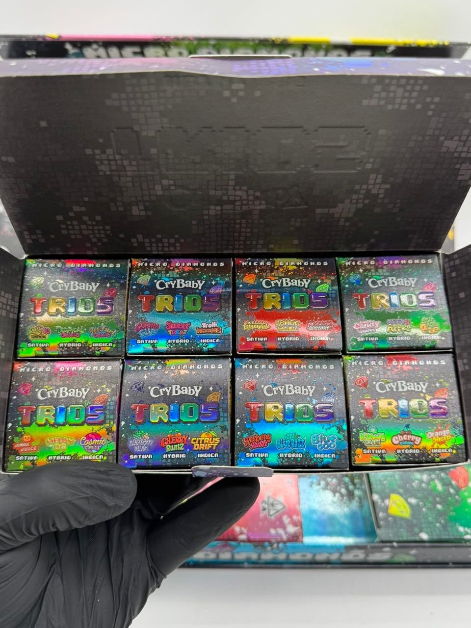 Crybaby Trios Wax - Micro diamonds 3.5G Crybaby Trios Wax - Micro diamonds 3.5G