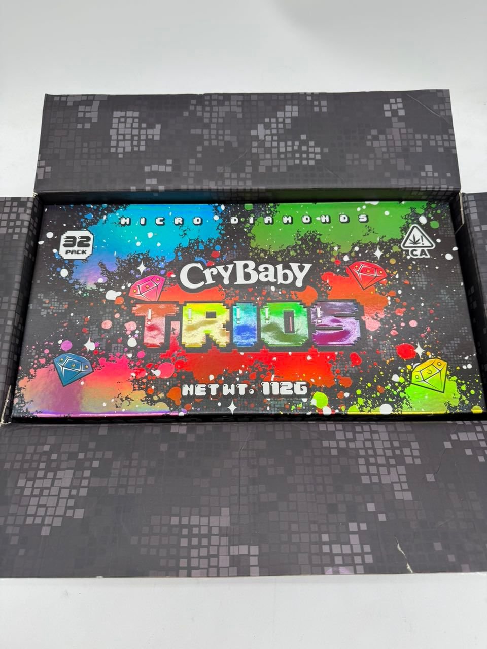 Crybaby Trios Wax - Micro diamonds 3.5G Crybaby Trios Wax - Micro diamonds 3.5G