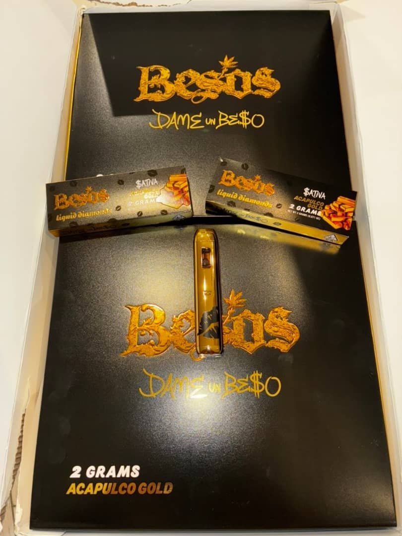 Besos Acapulco Gold 2G Disposable Vape Besos Acapulco Gold 2G Disposable Vape