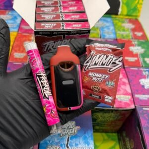 Triio Triiiple Threat Disposable 2G + 1G Pre-Roll + 300 MG gummies