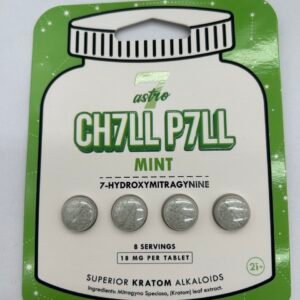 ASTRO 7 CH7LL P7LL 7-HYDROXYMITRAGYNINE TABLETS