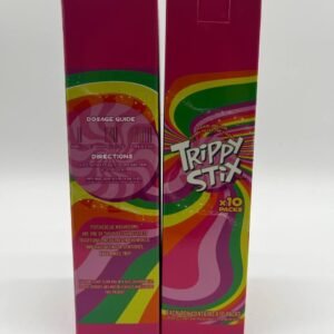Trippy Stix Magic Shrooms Sugar Candy Straw Sticks – 4GM PER PACK (500MG PER STRAW – 8 STRAWS PER PACK)