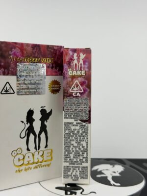 OG Cake Metallica 2G Disposable - OG Cake Metallica Edition