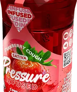 Strawberry Cough Pressure Infused 5 Pre Rolls .5 Gram Each – Sativa
