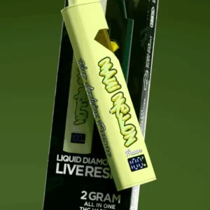 Pressure Maui Melon 2g Liquid Diamond + Live Resin All-In-One Vape (Sativa, Hybrid)