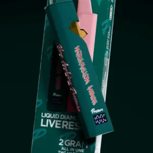 Pressure Watermelon Punch 2g Liquid Diamond + Live Resin Vape (Indica)