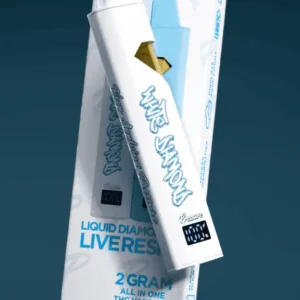 Pressure White Diamond 2g Liquid Diamond + Live Resin Vape (Sativa, Hybrid)