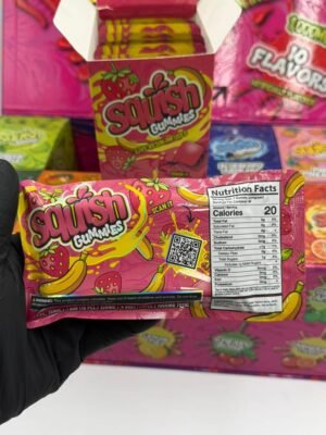 Squish Gummies 1000mg THC - Live Resin Infused