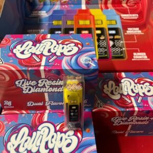 Lollipops Disposable 2G Vape - Live Resin + Diamonds