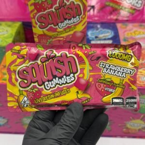 Squish Gummies 1000mg THC - Live Resin Infused