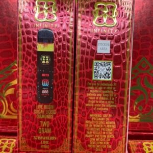 HITZ INFINITY EDITION 2G DISPOSABLE – EDITION ONE – LIVE RESIN SUGAR LIQUID DIAMONDS