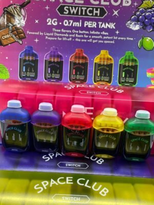 SPACE CLUB DISPOSABLE 2G SWITCH – Triple Tank