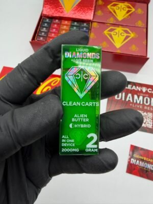 Clean Carts Spring Red 2G Disposable