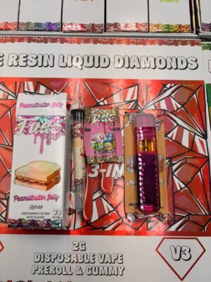 Fade 2G Disposable 3 in 1 Pre roll & Gummy