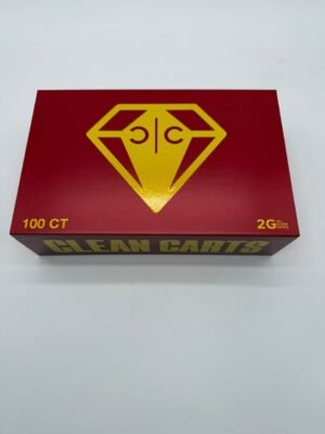 Clean Carts Spring Red 2G Disposable