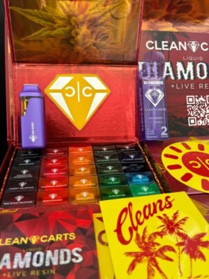 Clean Carts Spring Red 2G Disposable