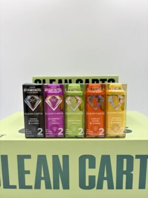 Clean Carts Spring Green 2G Disposable