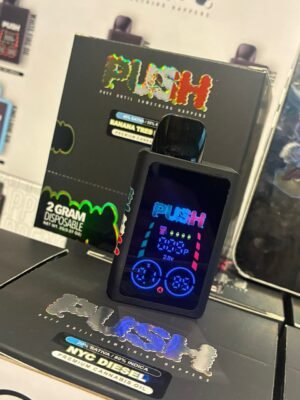 Push Disposable 2G With Screen - White Box Edition