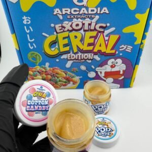 Arcadia Extracts Badder Box Exotic Cereal Bar Edition
